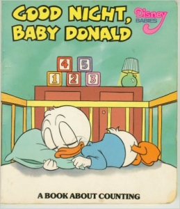 Good night, baby Donald: A book about counting (Disney babies)