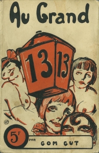 Au grand 13 (Prima 1925 N° impr 35.140) 5f 背景白版