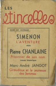 L'aventure «Les étincelles» (Les Editions de Savoie 1945)