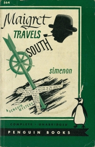 Maigret travels South (Penguin Books NY 564 1945/9) (Liberty Bar / The Madman of Bergerac)