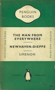 The Man from Everywhere / Newhaven-Dieppe (Penguin Books 855 1952)