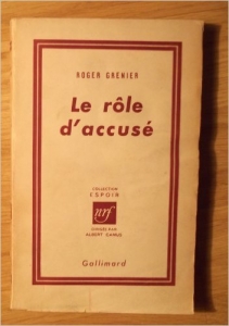 Le rôle d'accusé