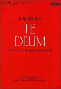 Te Deum  Vocal score