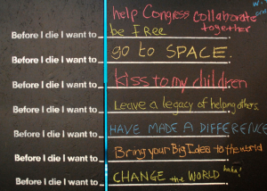 Before I die I want to... (TED)