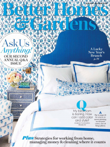 Better Homes and Gardens January 2021