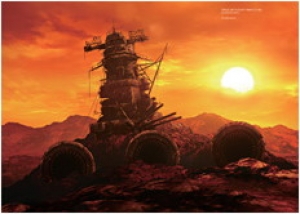 SPACE BATTLESHIP YAMATO 2199 ILLUSTRATED BOOK RE:MECHANICS