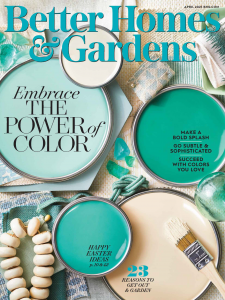 Better Homes and Gardens April 2021