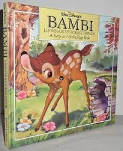 Walt Disney's Bambi looks for his Forest Friends - A Surprise Lift-the-Flap Book