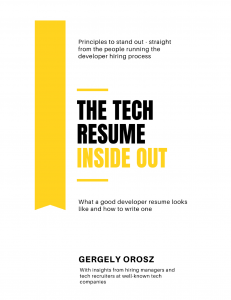 The Tech Resume Inside Out