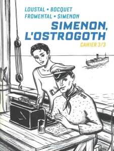 Simenon, L'Ostrogoth Cahier 3/3 （Dargaud, 2023/8）