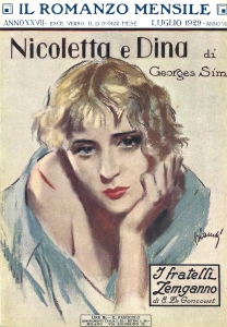 Nicoletta e Dina 《Il Romanzo Mensile》1929/7
