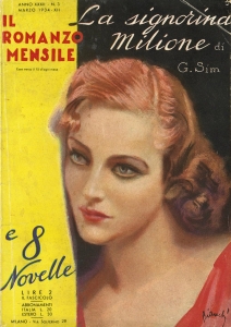 La signorina Milione 《Il Romanzo Mensile》1934/3