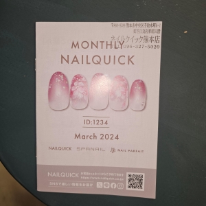 MONTHLY  NAIL QUICK March 2024
