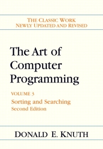 Art of Computer Programming, Volume 3: Sorting and Searching, 2nd Edition