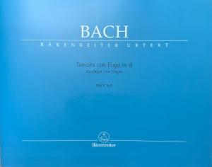 J.S.Bach: Toccata con Fuga in d für Orgel BWV 565 (Bärenreiter)