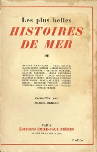 Les plus belles histoires de mer （Éditions Émile-Paul Frères, 1940/10/20）