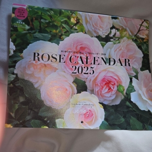 ROSE CALENDAR 2025 ゆうゆうオリジナル「美しいバラのカレンダー」2025