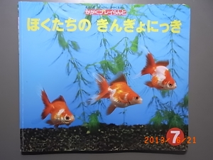 かがくプレイらんど　７月号　ぼくたちのきんぎょにっき