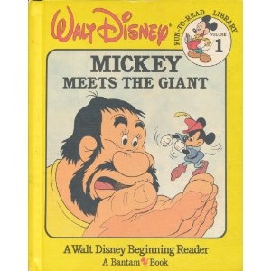 Mickey meets the giant.