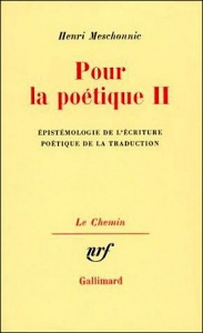 Pour la poétique, tome II : Epistémologie de l'écriture