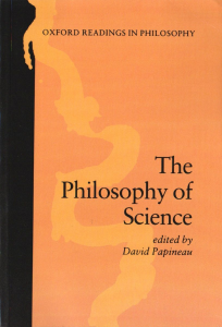 The Philosophy of Science (Oxford Readings in Philosophy)