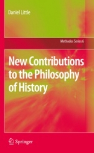 New Contributions to the Philosophy of History: 6 (Methodos Series)
