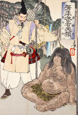 昔話金太郎さんピアス