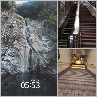 連続滝詣604日目　地底から地上までの階段、これを途中やすむことなく一気に駆け上るということがいまだにできませんで。脚力つけるには意図的に何かすることが必要で、チンタラ滝に行ってるだけではあかんのやなあと思わされます。