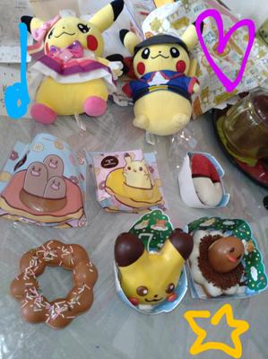 ミスドのポケモンのドーナツ買ってきたよ🍩