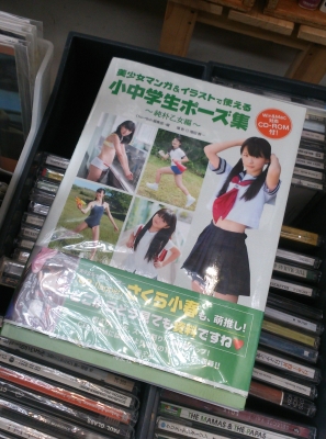 購入には至らなかった本その① 『小中学生ポーズ集』 教室内でスクール