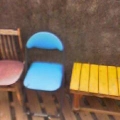 青椅子
